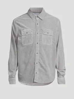 Aiden Corduroy Utility Shirt