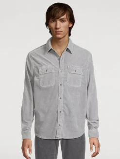 Aiden Corduroy Utility Shirt
