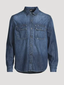 Aiden Denim Utility Shirt