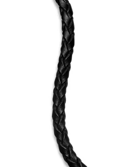 Armory® Bracelet In Brown Leather With Sterling Silver, 10.7mm