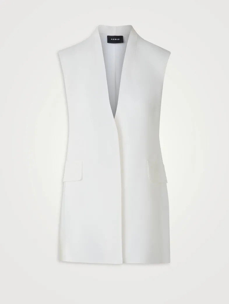 Artina Silk Organza Vest