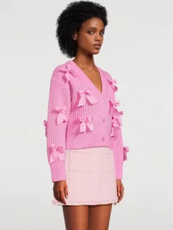 Ashtan Bow-Trimmed Cardigan