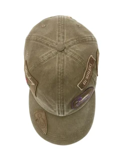 Badge Cotton Baseball Cap