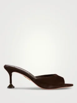 Bisous Suede Mules