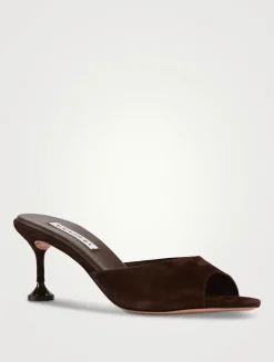 Bisous Suede Mules
