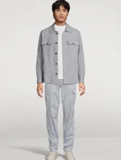 Boiled Wool Overshirt