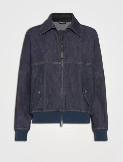 Bomber Jacket With Monili