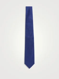 Bowman Silk And Cotton Tie