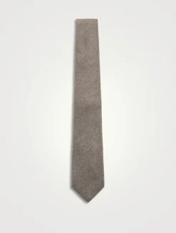 Bowman Silk And Cotton Tie