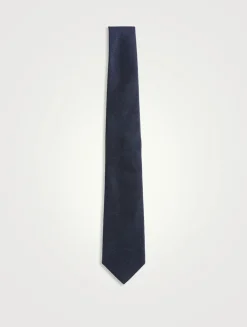 Bowman Silk And Cotton Tie