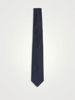 Bowman Silk And Cotton Tie