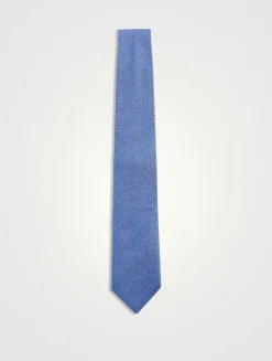 Bowman Silk And Cotton Tie