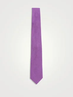 Bowman Silk And Cotton Tie