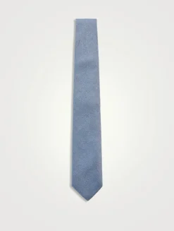 Bowman Silk And Cotton Tie