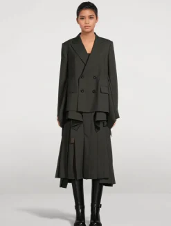 Cargo Midi Skirt