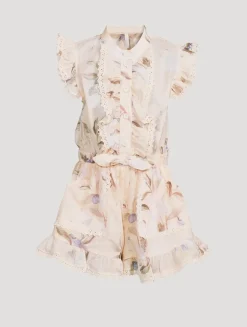 Cascadian Cotton Frill Playsuit
