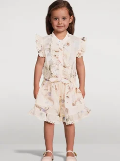 Cascadian Cotton Frill Playsuit