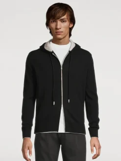 Cashmere Zip Hoodie