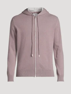 Cashmere Zip Hoodie