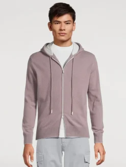 Cashmere Zip Hoodie