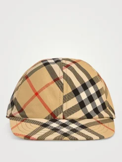 Check Baseball Cap
