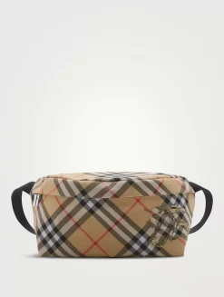 Check Belt Bag