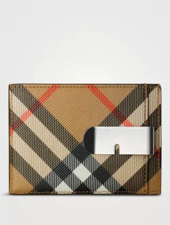 Check Clip Card Case
