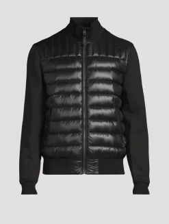 COLLIN-R Nano Down Bomber Jacket