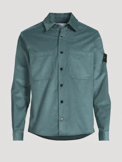 Corduroy Long-Sleeve Shirt