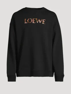 Cotton Logo Sweatshirt