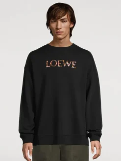 Cotton Logo Sweatshirt