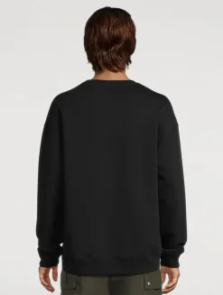 Cotton Logo Sweatshirt