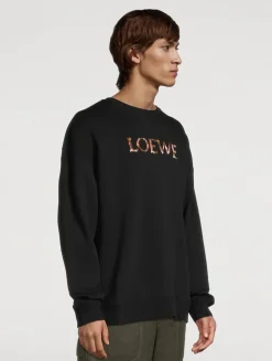 Cotton Logo Sweatshirt