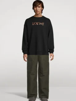 Cotton Logo Sweatshirt