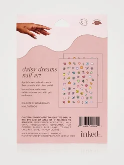 Daisy Dreams Nail Art Tattoos