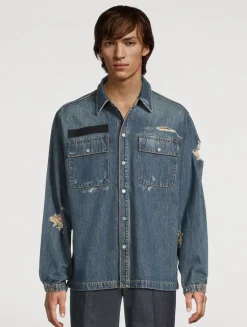 Denim Uniform Shirt
