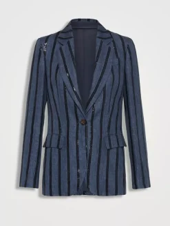 Embroidery Blazer