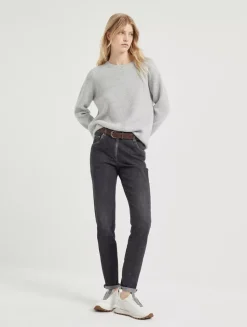 English Rib Knit Sweater