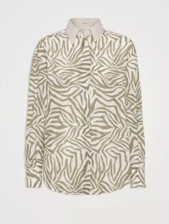 Ethnic Print Shirt