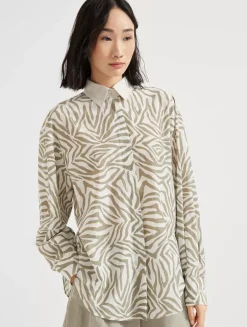 Ethnic Print Shirt