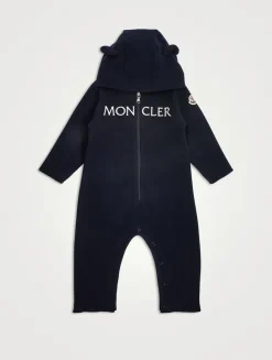 Fleece Hooded Onesie