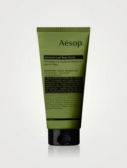 Geranium Leaf Body Scrub