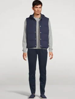 Hooded Down Vest