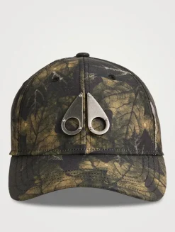 Icon Logo Baseball Cap In Camo Print