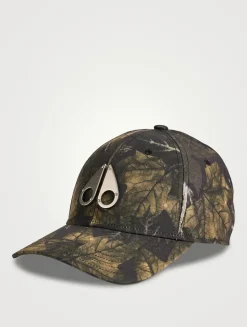 Icon Logo Baseball Cap In Camo Print