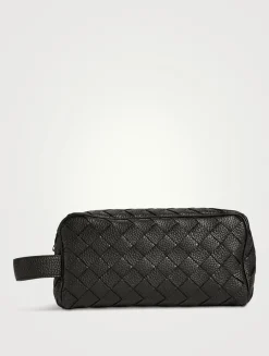 Intrecciato Travel Pouch