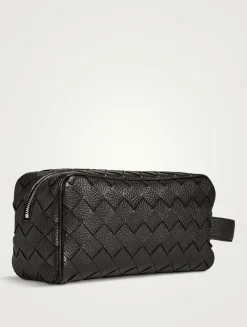 Intrecciato Travel Pouch