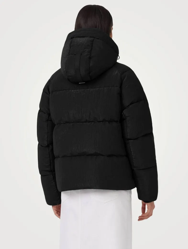 Junction Black Label Shiny Crinkle Down Parka