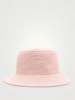Knight Stamp Gabardine Bucket Hat