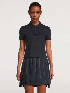 Knit Polo Shirt